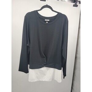 J. Jill,  Long Sleeve Sweatshirt Size 3X Office Teacher Church Neutral